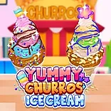 Yummy Churros Ice Cream